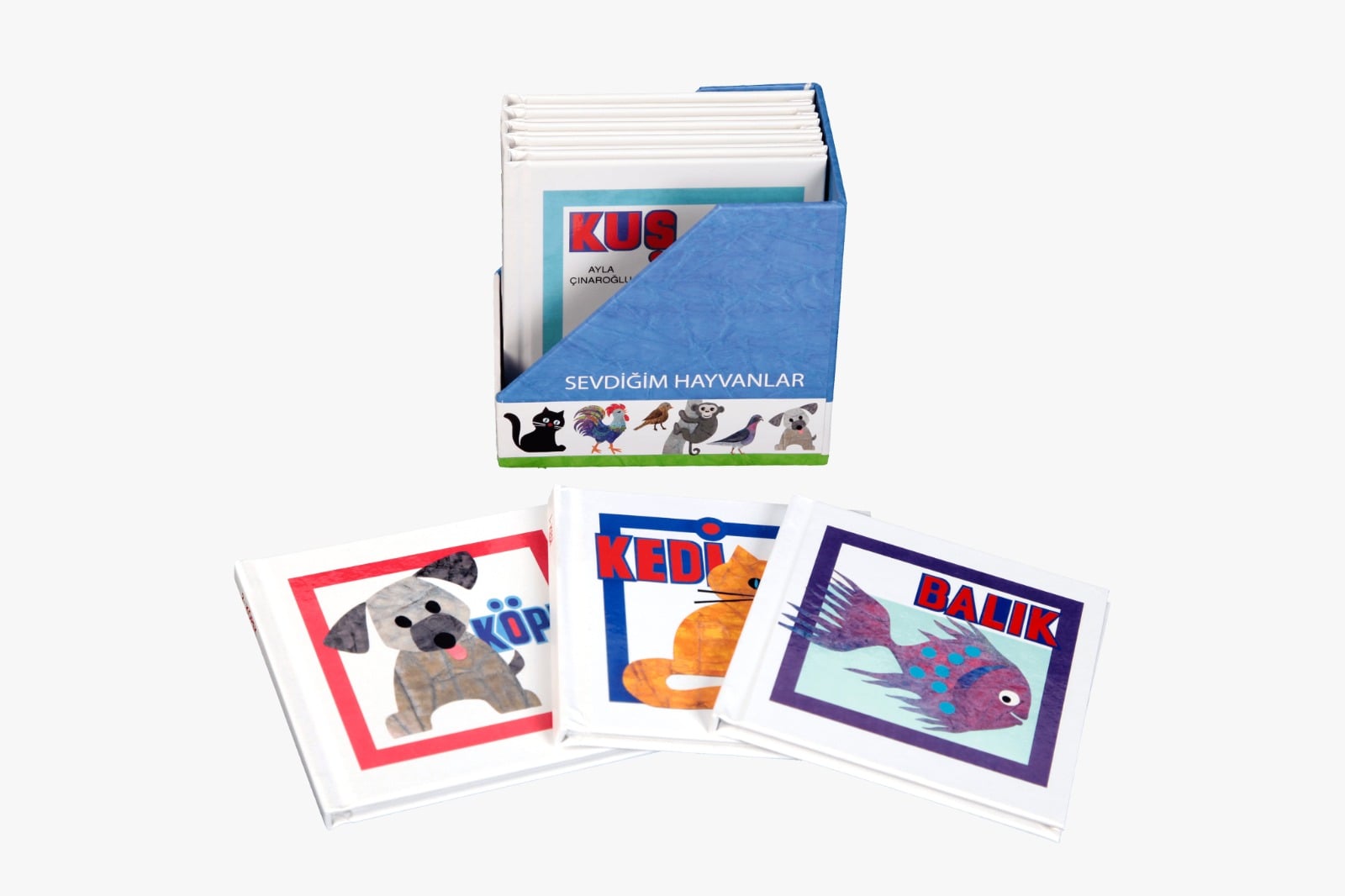 Kitap Sevdiğim Hayvanlar Set 8li