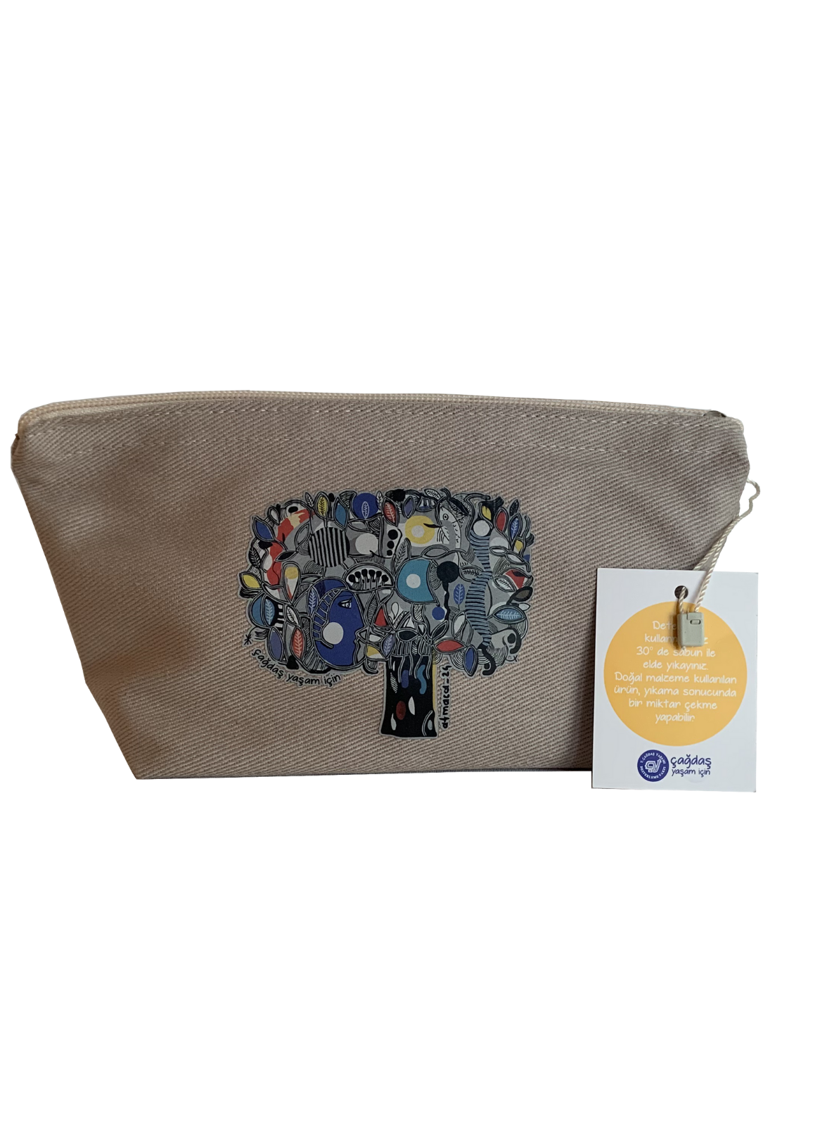 Kalem Kutu Zeytin Ağacı - Mavi