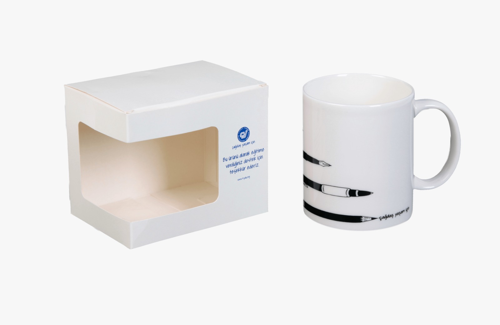 Kupa 5 Kalem Porselen