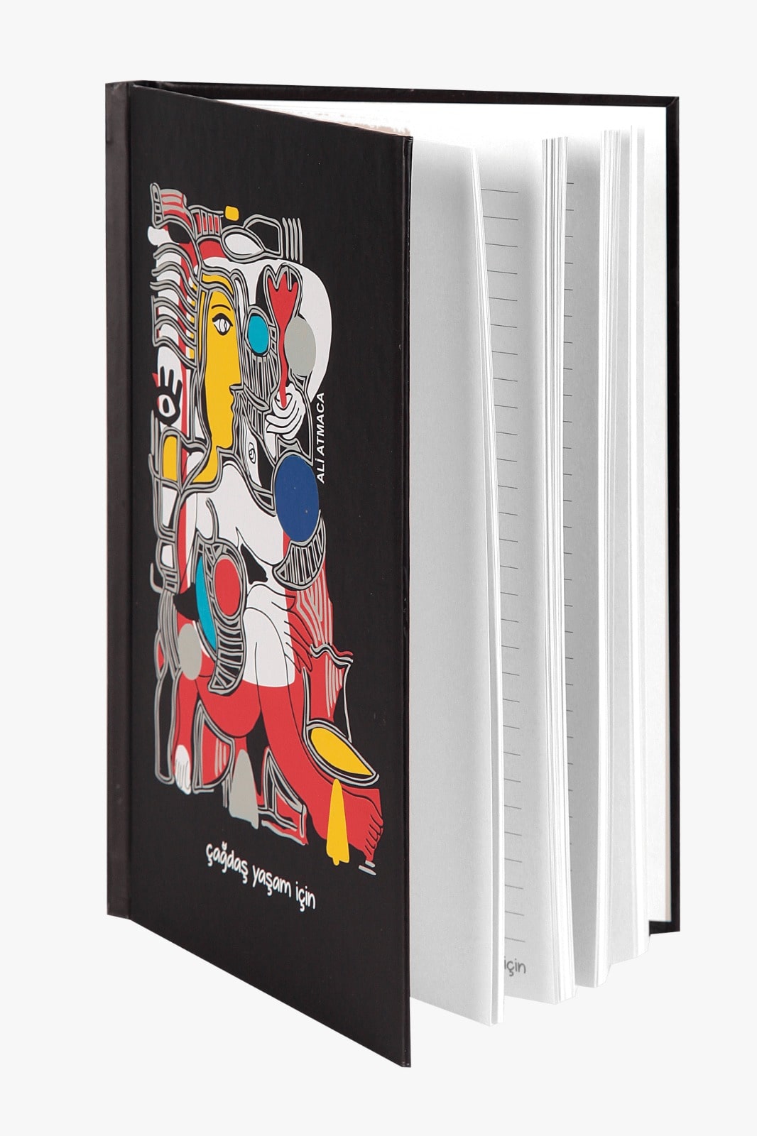 Defter Kırmızılı Kadın