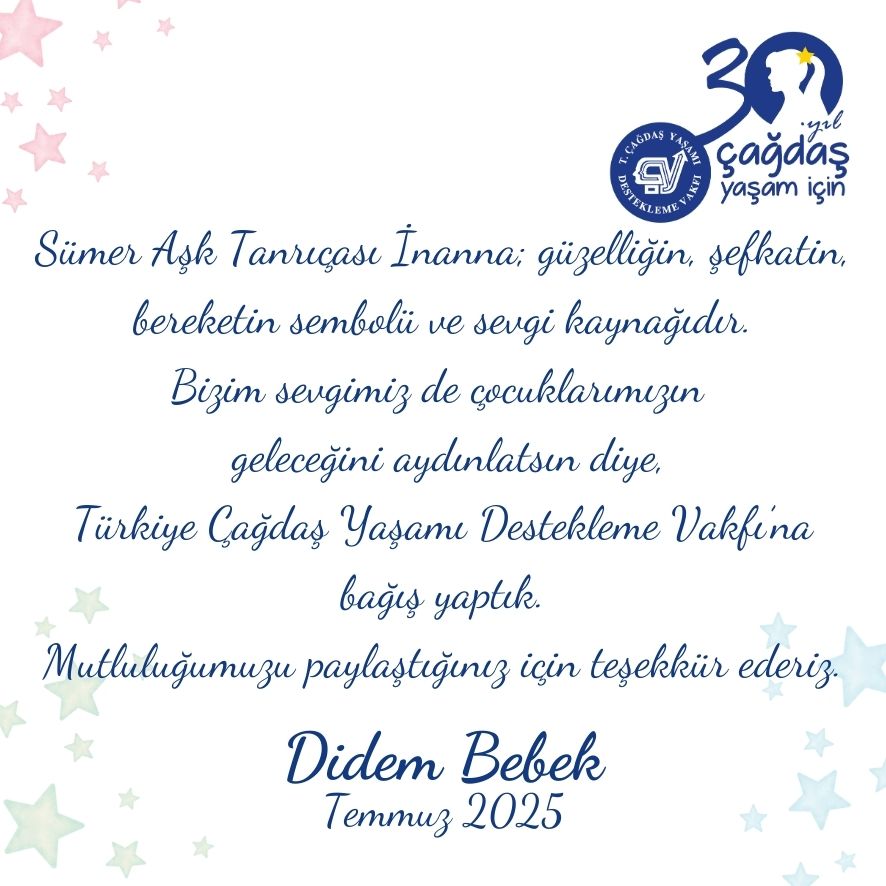 Bilgi Kartı İnanna Bebek 7,5 x 7,5 cm Çocuk