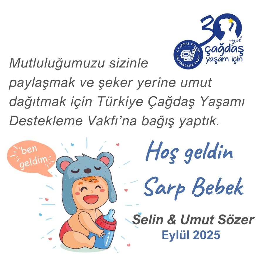 Bilgi Kartı Ben Geldim 7,5 x 7,5 cm Erkek Çocuk