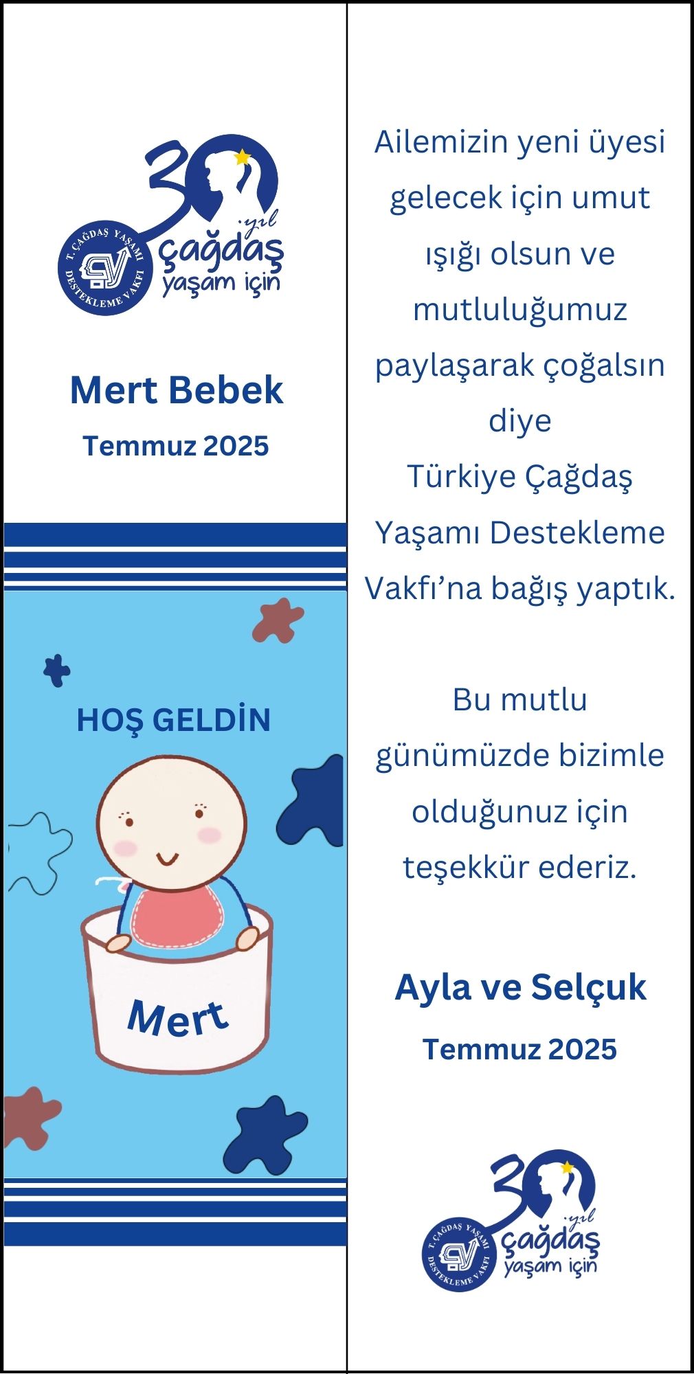 Kitap Ayracı Önlüklü Karton Erkek Çocuk