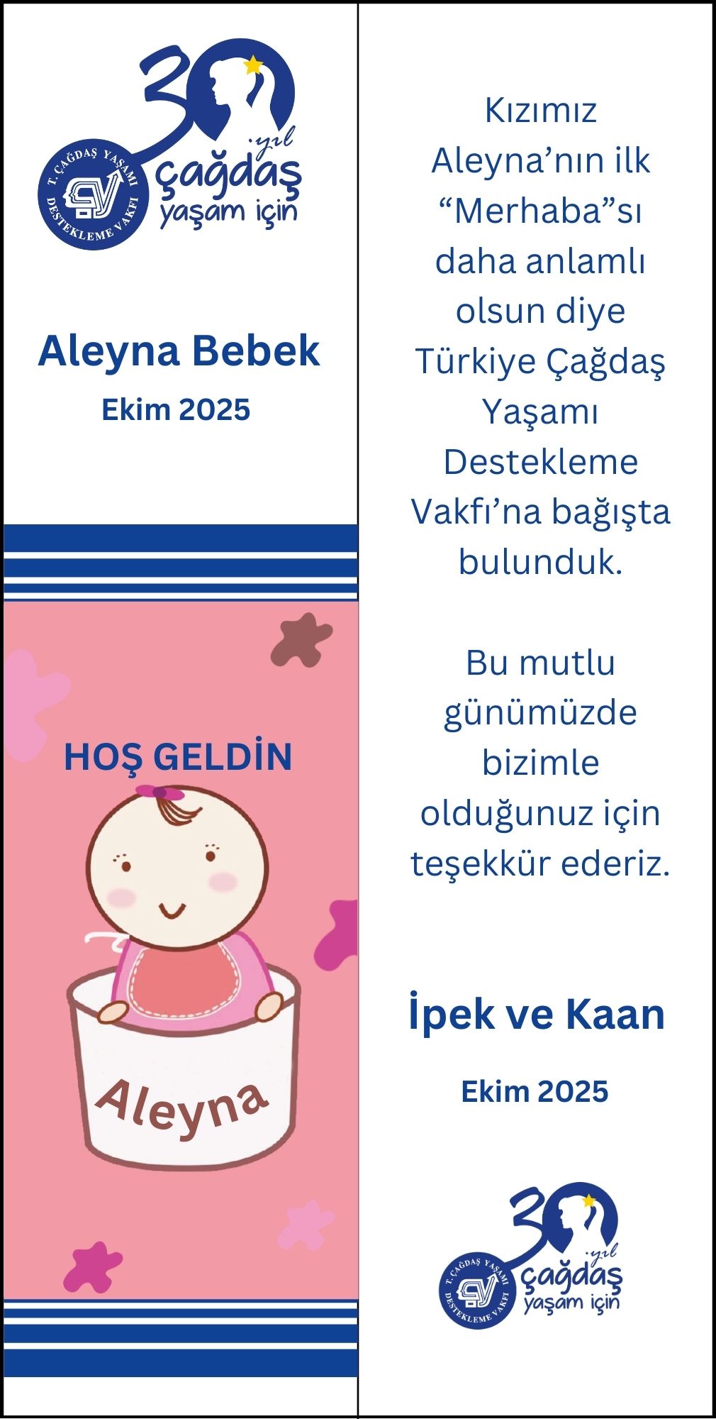 Kitap Ayracı Önlüklü Karton  Kız Çocuk