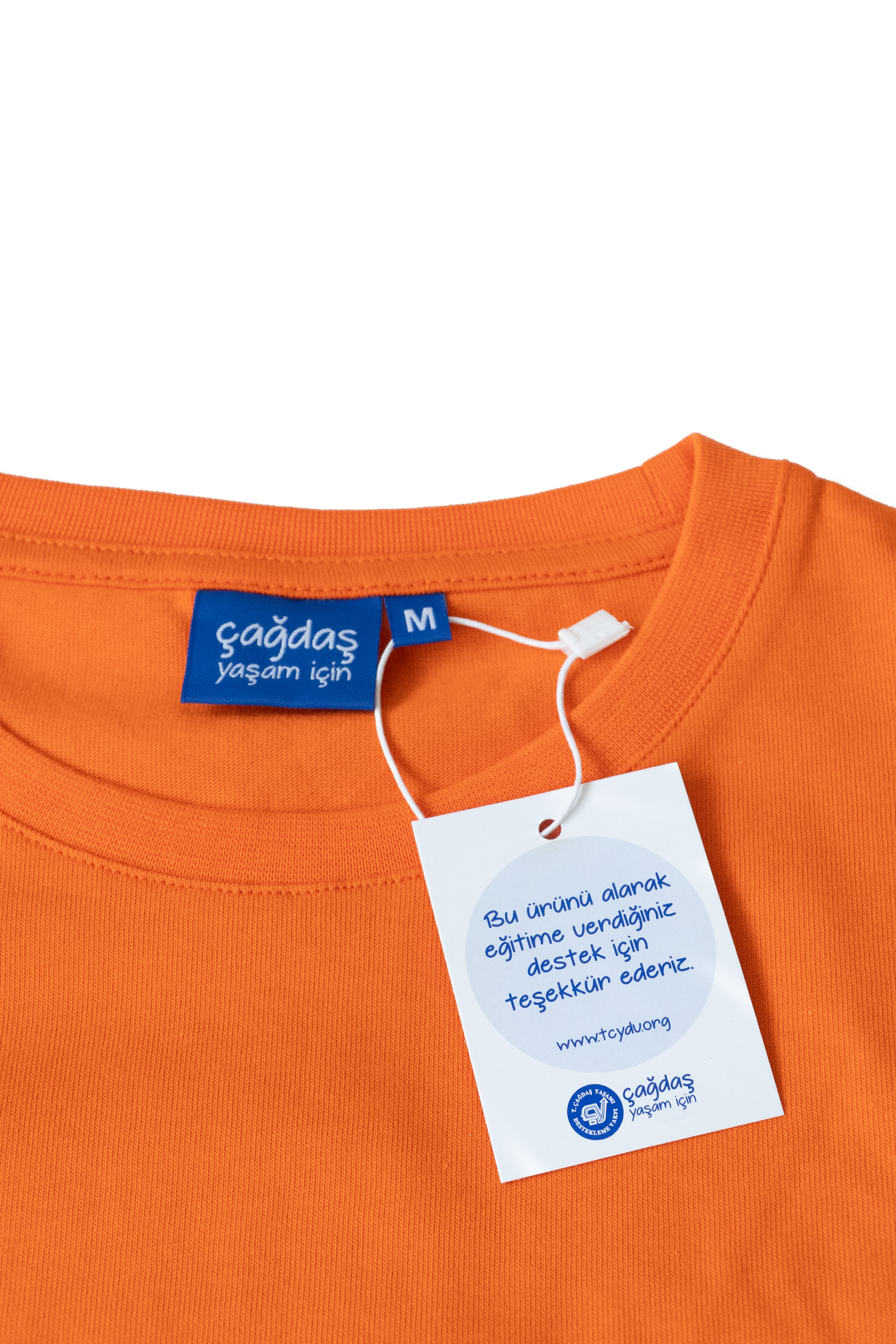 T-Shirt Çağdaş Yaşam İçin Turuncu XL