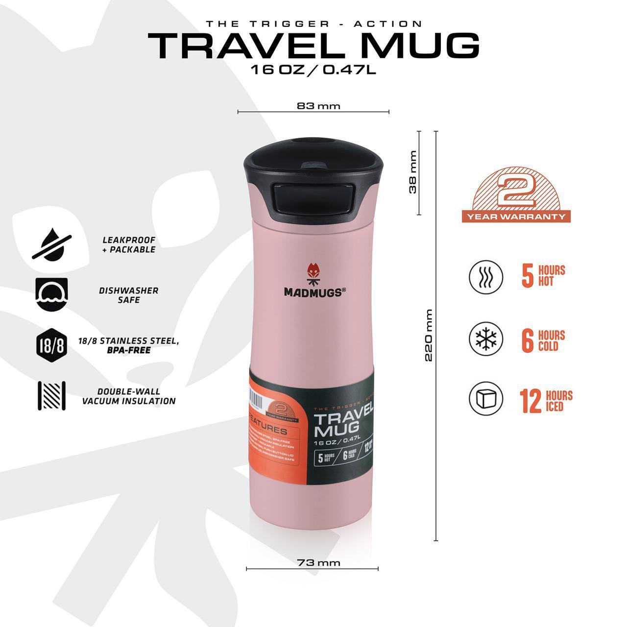 Termos Çağdaş Yaşam İçin Pembe