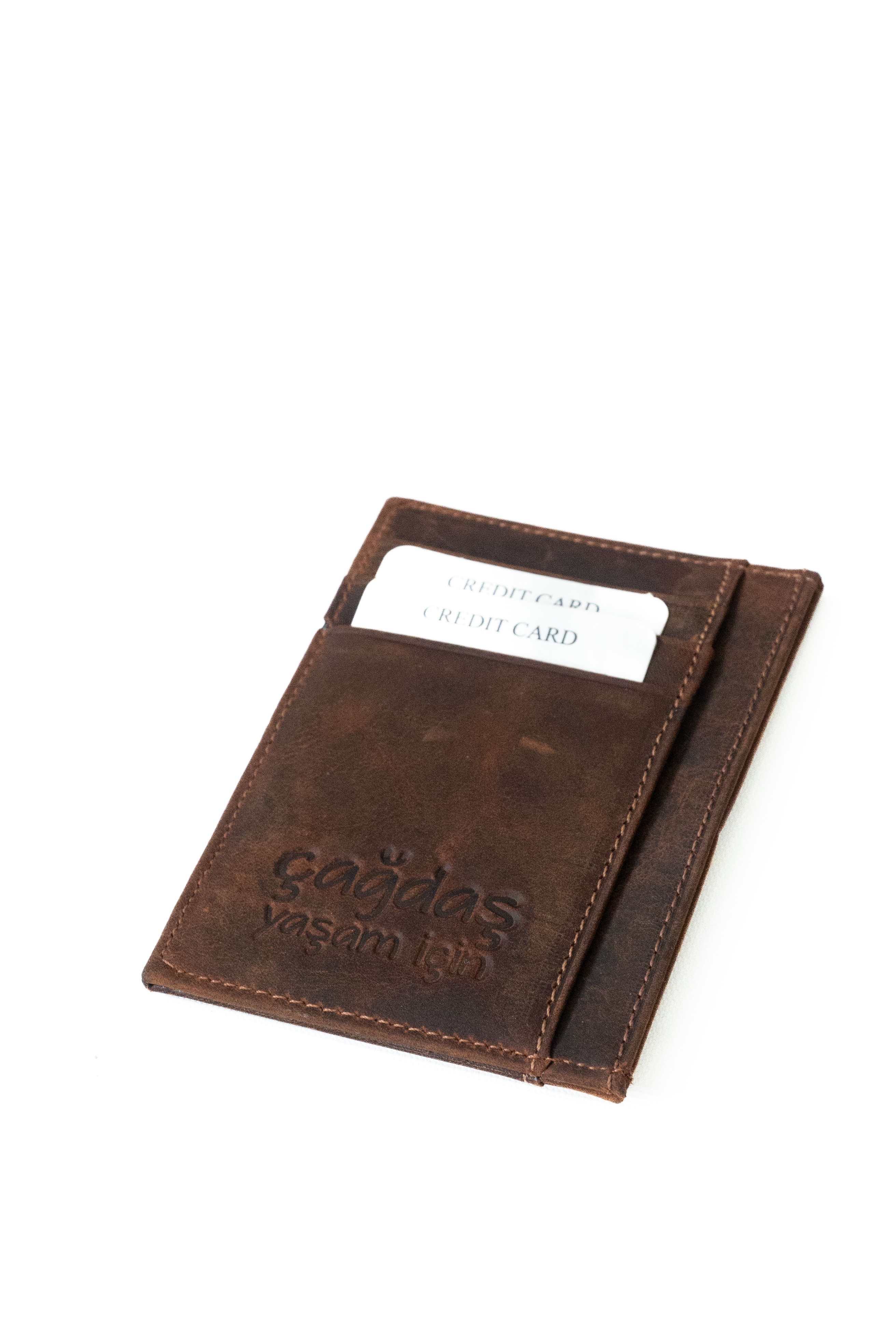 Kartlık Çağdaş Yaşam İçin Deri Kahve