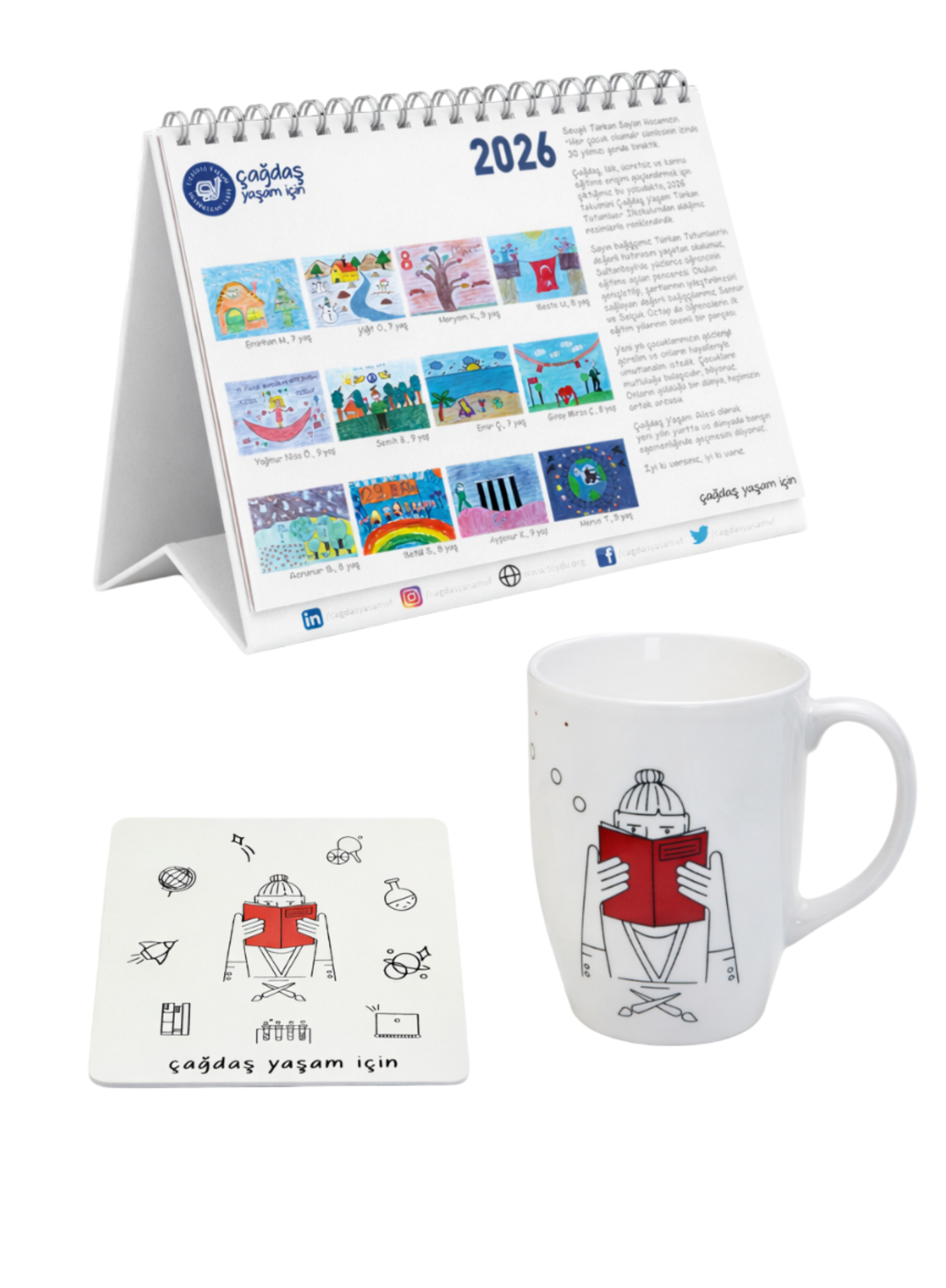 * B) Masa Üstü Set - 3